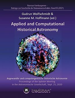 Couverture cartonnée Applied and Computational Historical Astronomy. Angewandte und computergestützte historische Astronomie. de 