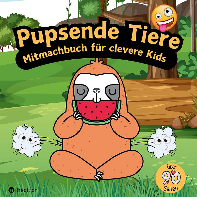 Mitmachbuch für Jungen Pupsende Tiere für clevere Kids Lustiges Aktivitätsbuch für Kinder mit Labyrinthen, Malseiten, Wimmelbildern, Emojis Geschenkidee Winter Malbuch für clevere Kids