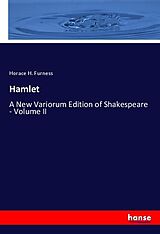 Couverture cartonnée Hamlet de Horace H. Furness
