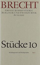 Fester Einband Stücke 10 von Bertolt Brecht