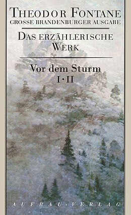 Fester Einband Vor dem Sturm 2 Bd. von Theodor Fontane