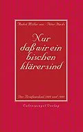 E-Book (epub) Nur daß wir ein bischen klärer sind von André Müller, Peter Hacks