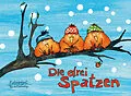 E-Book (epub) Die drei Spatzen von Christian Morgenstern
