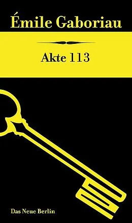 E-Book (epub) Akte 113 von Émile Gaboriau