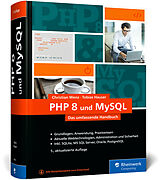 Fester Einband PHP 8 und MySQL von Christian Wenz, Tobias Hauser