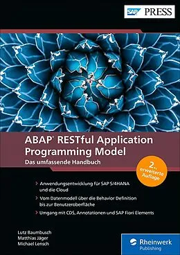 E-Book (epub) ABAP RESTful Application Programming Model von Lutz Baumbusch, Matthias Jäger, Michael Lensch