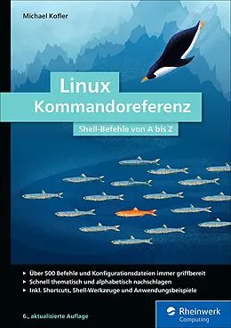E-Book (epub) Linux Kommandoreferenz von Michael Kofler