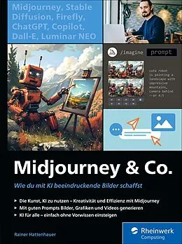 E-Book (epub) Midjourney u. Co. von Rainer Hattenhauer