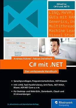 E-Book (pdf) C# mit .NET von Andreas Kühnel, Fabian Deitelhoff