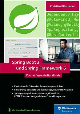 E-Book (epub) Spring Boot 3 und Spring Framework 6 von Christian Ullenboom