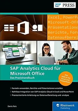 E-Book (pdf) SAP Analytics Cloud für Microsoft Office von Denis Reis