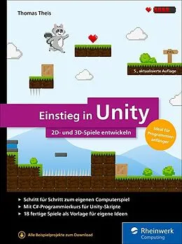 E-Book (epub) Einstieg in Unity von Thomas Theis