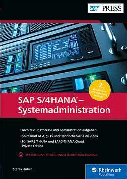 E-Book (pdf) SAP S/4HANA  Systemadministration von Stefan Huber