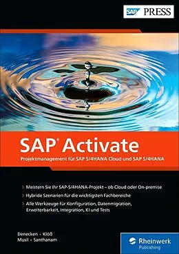 E-Book (epub) SAP Activate von Sven Denecken, Srivatsan Santhanam, Petra Klöß