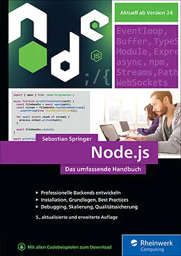 E-Book (epub) Node.js von Sebastian Springer