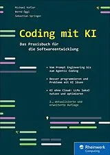 E-Book (epub) Coding mit KI von Michael Kofler, Bernd Öggl, Sebastian Springer