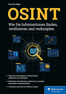 E-Book (epub) OSINT von Samuel Lolagar