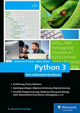 E-Book (epub) Python 3 von Johannes Ernesti, Peter Kaiser