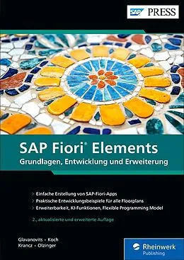 E-Book (pdf) SAP Fiori Elements von Rene Glavanovits, Martin Koch, Daniel Krancz