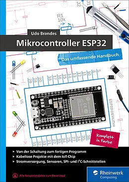 E-Book (pdf) Mikrocontroller ESP32 von Udo Brandes