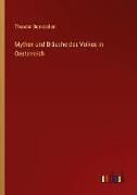 Mythen und Bräuche des Volkes in Oesterreich