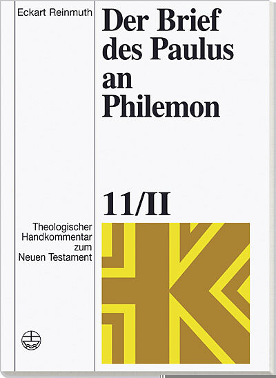 Theologischer Handkommentar zum Neuen Testament / Der Brief des Paulus an Philemon