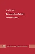E-Book (pdf) Gesammelte Aufsätze I von Hans Schneider