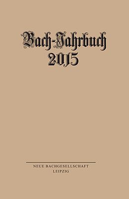 E-Book (pdf) Bach-Jahrbuch 2015 von 