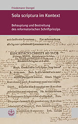 E-Book (pdf) Sola scriptura im Kontext von Friedhelm Stengel