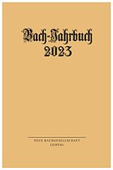 Kartonierter Einband Bach-Jahrbuch 2023 von 