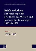E-Book (pdf) Briefe und Akten zur Kirchenpolitik Friedrichs des Weisen und Johanns des Beständigen 1513 bis 1532. Reformation im Kontext frühneuzeitlicher Staatswerdung von 