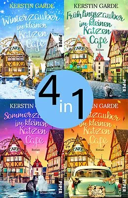 E-Book (epub) Bundle: Das kleine Katzencafe im Lauf der Jahreszeiten von Kerstin Garde