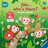 Pappband, unzerreissbar Shh Who's there? Jungle Animals von Dynamo Limited