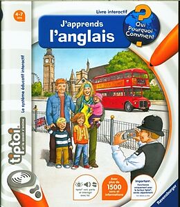 Couverture cartonnée J'apprends l'anglais de 