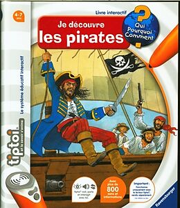 Couverture cartonnée Je découvre les pirates de 