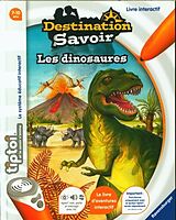 Couverture cartonnée Destination savoir : les dinosaures de 