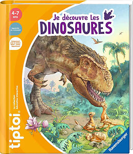 Couverture cartonnée Je découvre les dinosaures de 