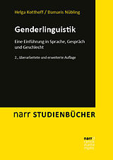 Kartonierter Einband Genderlinguistik von Helga Kotthoff, Damaris Nübling