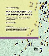 Fester Einband Familiennamenatlas der Deutschschweiz (FDS). Mit Ausblicken auf die romanischen Sprachgebiete von