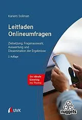 Kartonierter Einband Leitfaden Online-Umfragen von Kariem Soliman