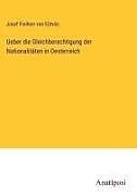 Ueber die Gleichberechtigung der Nationalitäten in Oesterreich