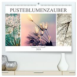 Kalender PusteblumenZauber (hochwertiger Premium Wandkalender 2024 DIN A2 quer), Kunstdruck in Hochglanz von Julia Delgado