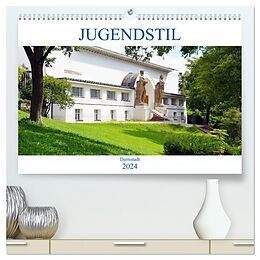 Kalender Jugendstil - Darmstadt (hochwertiger Premium Wandkalender 2024 DIN A2 quer), Kunstdruck in Hochglanz von Wolfgang Gerstner