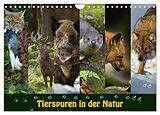 Kalender Tierspuren in der Natur (Wandkalender 2024 DIN A4 quer), CALVENDO Monatskalender von Johann Schörkhuber