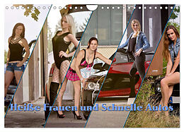 Kalender Heiße Frauen und schnelle Autos (Wandkalender 2024 DIN A4 quer), CALVENDO Monatskalender von Christian Böhm