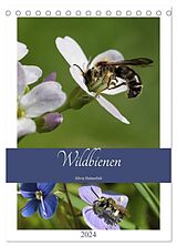 Kalender Wildbienen-Terminplaner 2024 (Tischkalender 2024 DIN A5 hoch), CALVENDO Monatskalender von Silvia Hahnefeld