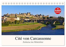 Kalender Cite von Carcassonne - Zeitreise ins Mittelalter (Tischkalender 2024 DIN A5 quer), CALVENDO Monatskalender von LianeM LianeM