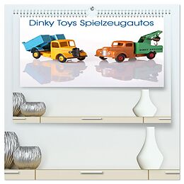 Kalender Dinky Toys Spielzeugautos (hochwertiger Premium Wandkalender 2024 DIN A2 quer), Kunstdruck in Hochglanz von Tobias Indermuehle