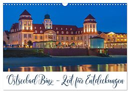 Kalender Ostseebad Binz  Zeit für Erholung (Wandkalender 2024 DIN A3 quer), CALVENDO Monatskalender von Gunter Kirsch