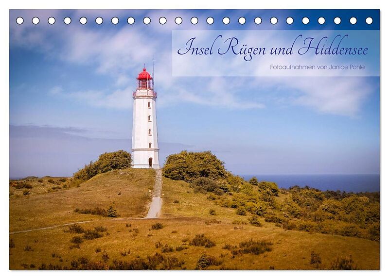 Insel Rügen und Hiddensee (Tischkalender 2024 DIN A5 quer), CALVENDO Monatskalender